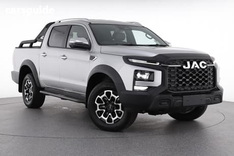 Silver 2025 JAC T9 UTE Dual Cab Pick-up Haven (4X4)