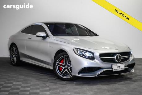 Silver 2015 Mercedes-Benz S63 Coupe Amg Edition 1