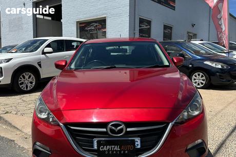 Red 2016 Mazda 3 Hatchback Neo
