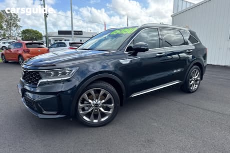 Blue 2021 Kia Sorento Wagon Gt-Line 7 Seat