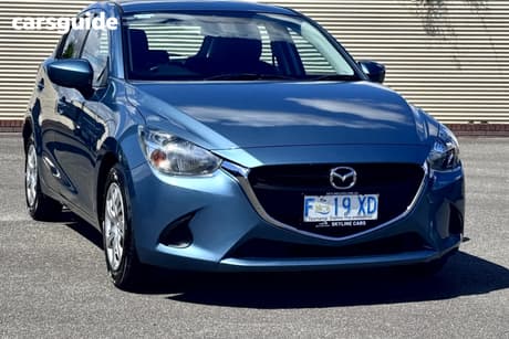 Blue 2016 Mazda 2 Hatchback Neo
