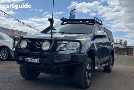 Blue 2015 Mazda BT-50 Dual Cab Utility Xtr (4X4)