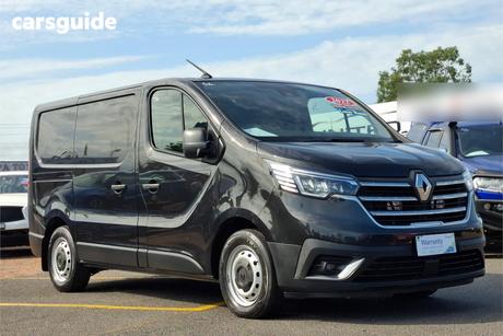Black 2022 Renault Trafic Van L1 Swb Pro