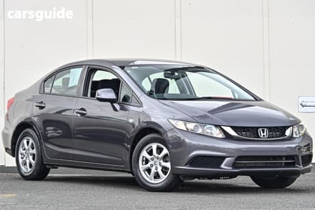 Grey 2015 Honda Civic Sedan Vti