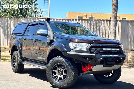 Black 2018 Ford Ranger Double Cab Pick Up Wildtrak 2.0 (4X4)