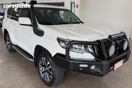 White 2022 Toyota Landcruiser Prado Wagon Vx