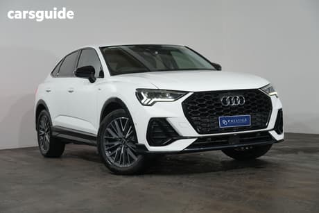 White 2020 Audi Q3 Sportback 35 Tfsi S Line