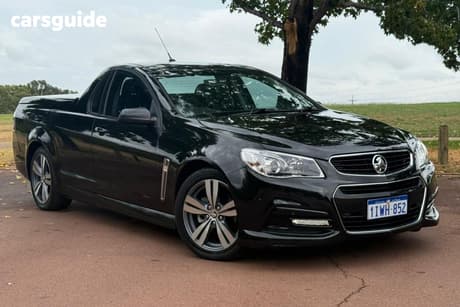 Black 2014 Holden UTE Utility Sv6