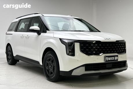 White 2025 Kia Carnival Wagon S