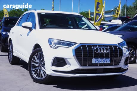 White 2022 Audi Q3 Wagon 35 Tfsi