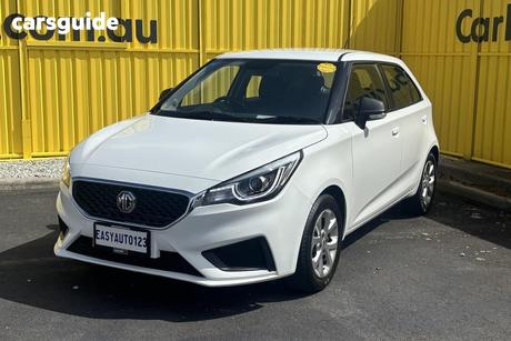 White 2022 MG MG3 Hatchback Core (With Navigation)