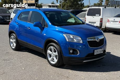 Blue 2016 Holden Trax Wagon Ltz