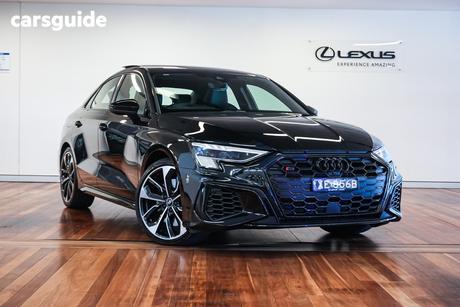 Black 2023 Audi S3 Sedan 2.0 Tfsi Quattro
