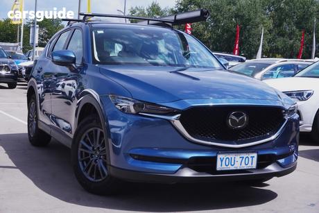 Blue 2019 Mazda CX-5 Wagon Maxx Sport (4X2)