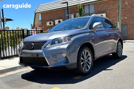 Grey 2012 Lexus RX450H Wagon F Sport
