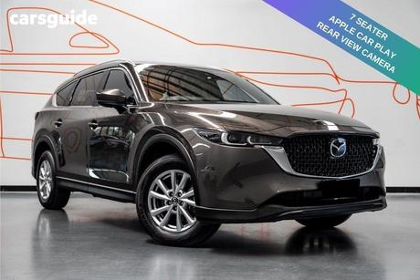 Brown 2023 Mazda CX-8 Wagon G25 Sport (Fwd)