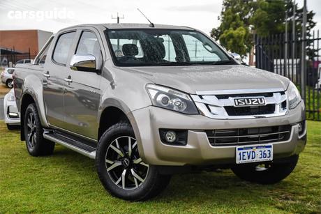 Beige 2015 Isuzu D-MAX Crew Cab Utility Ls-U Hi-Ride (4X4)