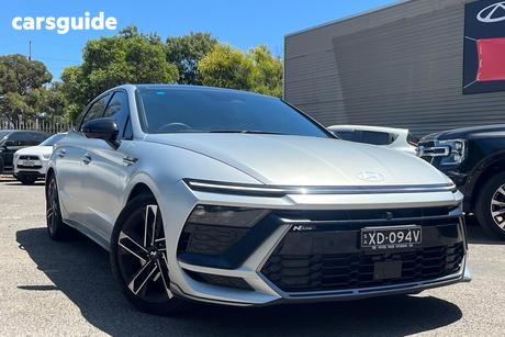 Silver 2024 Hyundai Sonata Sedan N Line