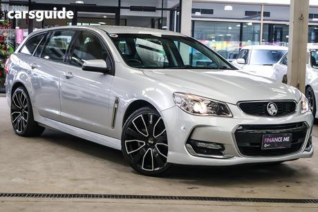 Silver 2017 Holden Commodore Sportswagon Sv6