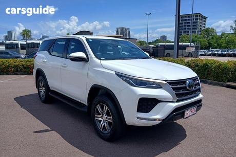 White 2024 Toyota Fortuner Wagon Gx