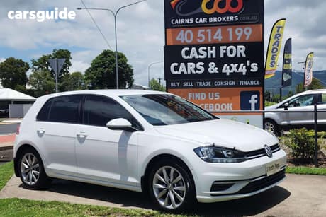 White 2017 Volkswagen Golf Hatchback 92 Tsi Comfortline