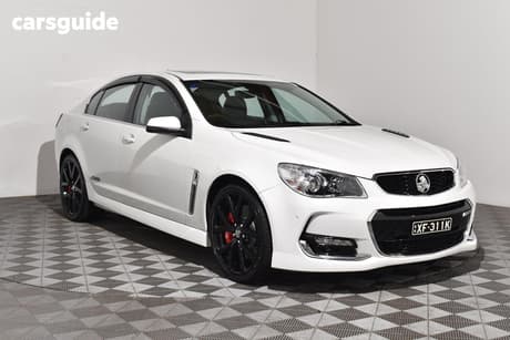White 2016 Holden Commodore Sedan Ss-V Redline