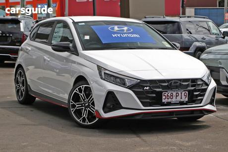 White 2025 Hyundai I20 Hatchback N