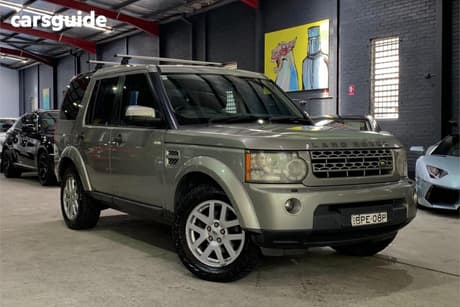Beige 2010 Land Rover Discovery 4 Wagon 2.7 Tdv6