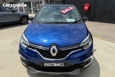 Blue 2018 Renault Captur Wagon Intens
