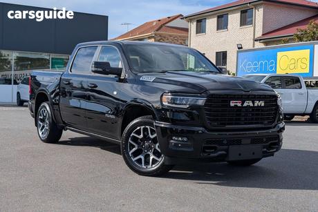 Black 2025 RAM 1500 Crew Cab Utility Rebel Hurricane