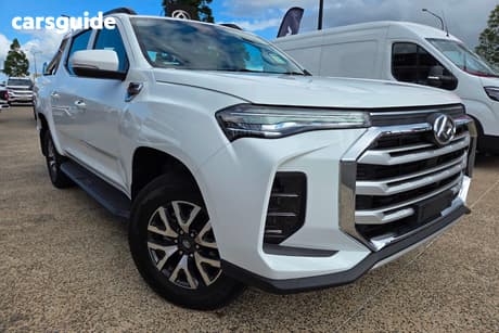 White 2026 LDV T60 Double Cab Utility Max Plus (4X4)