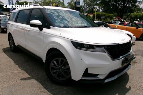 White 2022 Kia Carnival Wagon S