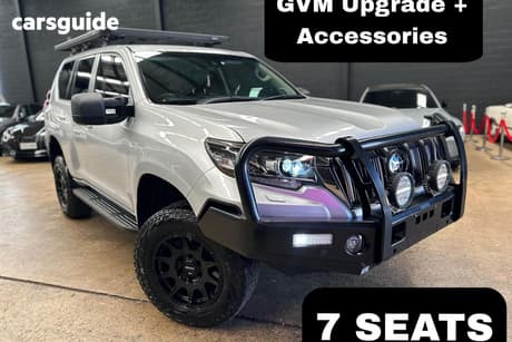 Silver 2021 Toyota Landcruiser Prado Wagon Gxl