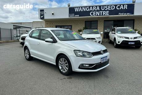 White 2014 Volkswagen Polo Hatchback 81 Tsi Comfortline