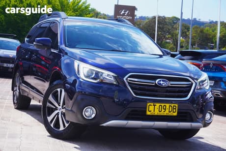 Blue 2018 Subaru Outback Wagon 2.5I
