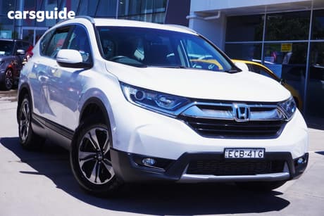 White 2019 Honda CR-V Wagon Vti (2Wd)