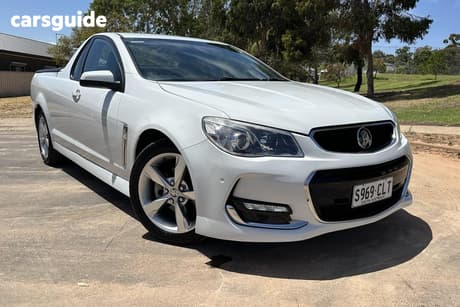 White 2015 Holden UTE Utility Sv6