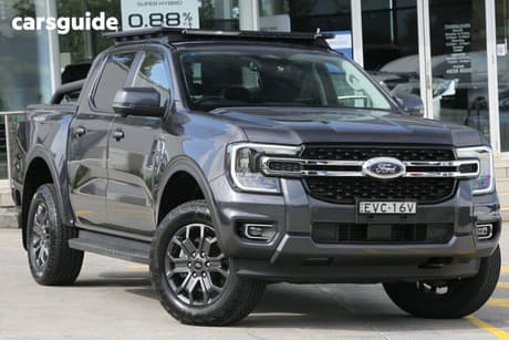 Grey 2022 Ford Ranger Double Cab Pick Up Xlt 3.0 (4X4)