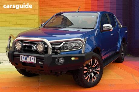 Blue 2018 Holden Colorado Crew Cab Pickup Ltz (4X4)