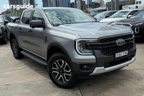 Silver 2025 Ford Ranger Double Cab Pick Up Sport 2.0 (4X4)