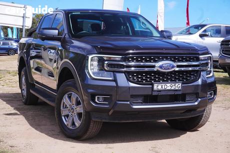 Grey 2023 Ford Ranger Double Cab Pick Up Xlt 3.0 (4X4)