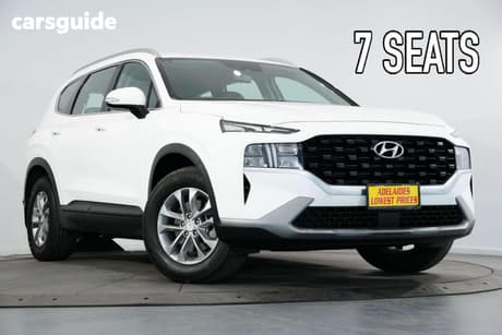 White 2023 Hyundai Santa FE Wagon Mpi (2Wd)