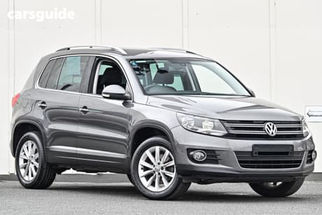Grey 2015 Volkswagen Tiguan Wagon 132 Tsi (4X4)