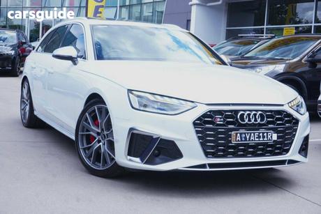 White 2021 Audi S4 Wagon Avant 3.0 Tfsi Quattro