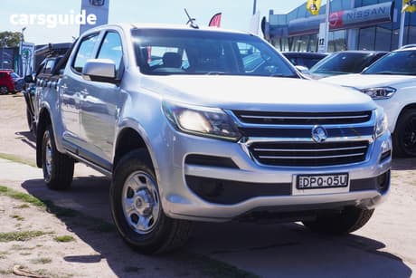 Silver 2016 Holden Colorado Crew Cab Pickup Lt (4X4)