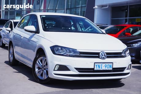 White 2019 Volkswagen Polo Hatchback 85 Tsi Comfortline