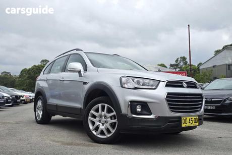 Silver 2016 Holden Captiva Wagon 7 Ls (Fwd)