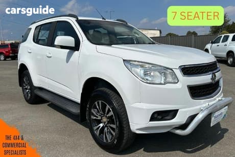 White 2015 Holden Colorado 7 Wagon Lt (4X4)