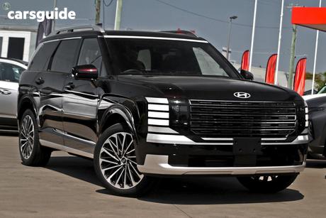 Red 2025 Hyundai Palisade Wagon Calligraphy (8 Seat) Hev