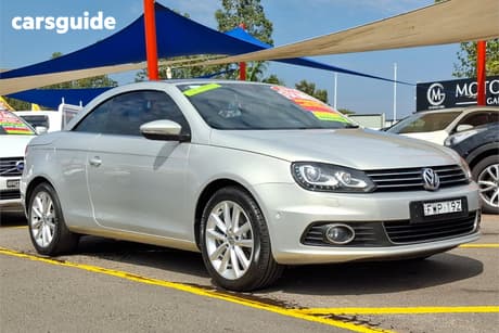 Silver 2012 Volkswagen EOS Convertible 103 Tdi